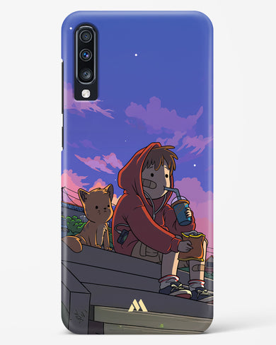 Anime Boy Lo Fi Hard Case Phone Cover (Samsung)