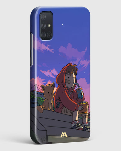 Anime Boy Lo Fi Hard Case Phone Cover (Samsung)