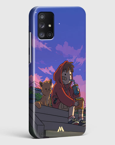 Anime Boy Lo Fi Hard Case Phone Cover (Samsung)