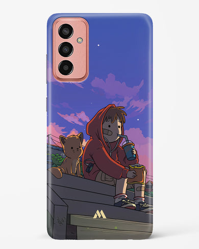 Anime Boy Lo Fi Hard Case Phone Cover (Samsung)