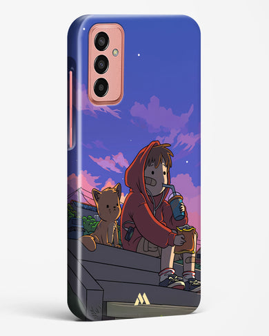 Anime Boy Lo Fi Hard Case Phone Cover (Samsung)