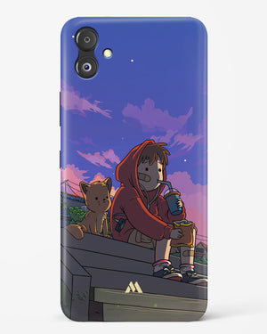 Anime Boy Lo Fi Hard Case Phone Cover (Samsung)