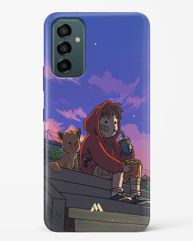 Anime Boy Lo Fi Hard Case Phone Cover (Samsung)