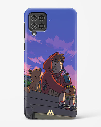 Anime Boy Lo Fi Hard Case Phone Cover (Samsung)