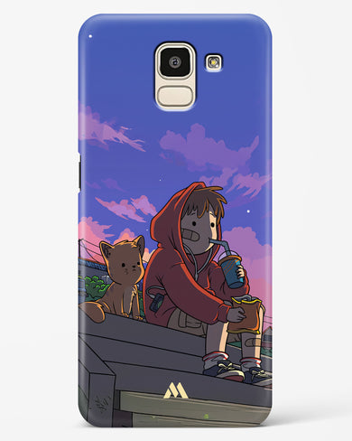 Anime Boy Lo Fi Hard Case Phone Cover (Samsung)