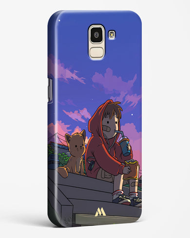 Anime Boy Lo Fi Hard Case Phone Cover (Samsung)