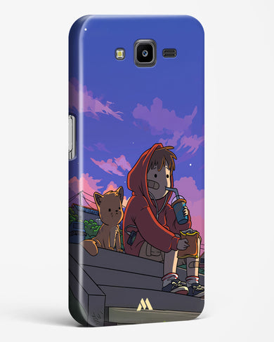 Anime Boy Lo Fi Hard Case Phone Cover (Samsung)