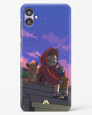 Anime Boy Lo Fi Hard Case Phone Cover (Samsung)