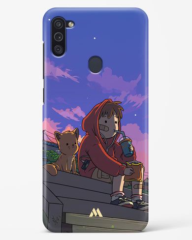 Anime Boy Lo Fi Hard Case Phone Cover (Samsung)