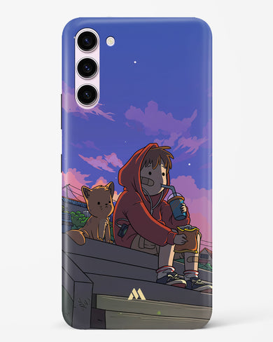 Anime Boy Lo Fi Hard Case Phone Cover (Samsung)