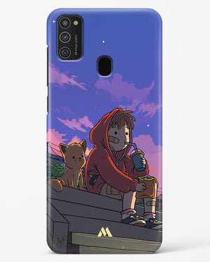 Anime Boy Lo Fi Hard Case Phone Cover (Samsung)