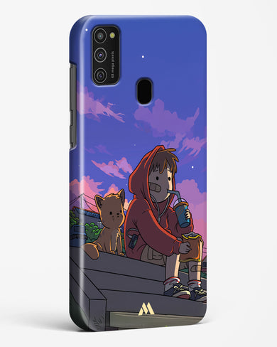 Anime Boy Lo Fi Hard Case Phone Cover (Samsung)