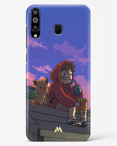 Anime Boy Lo Fi Hard Case Phone Cover (Samsung)