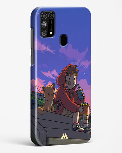 Anime Boy Lo Fi Hard Case Phone Cover (Samsung)