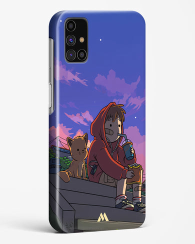 Anime Boy Lo Fi Hard Case Phone Cover (Samsung)