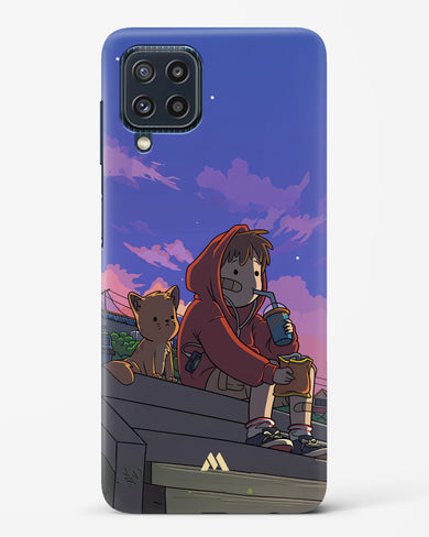 Anime Boy Lo Fi Hard Case Phone Cover (Samsung)