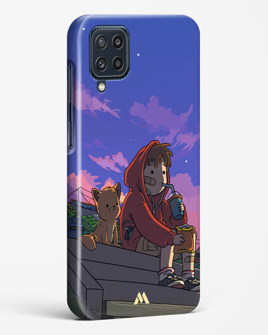 Anime Boy Lo Fi Hard Case Phone Cover (Samsung)