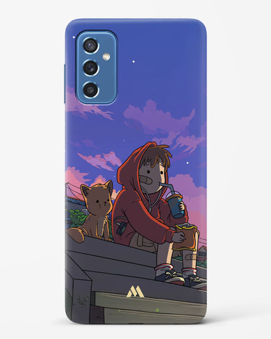 Anime Boy Lo Fi Hard Case Phone Cover (Samsung)