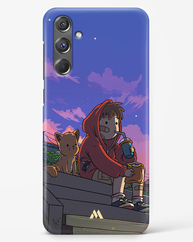 Anime Boy Lo Fi Hard Case Phone Cover (Samsung)