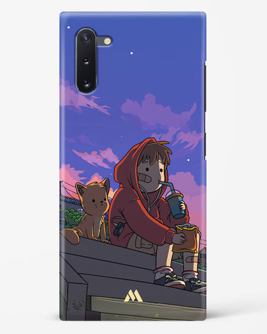 Anime Boy Lo Fi Hard Case Phone Cover (Samsung)