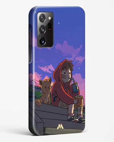 Anime Boy Lo Fi Hard Case Phone Cover (Samsung)