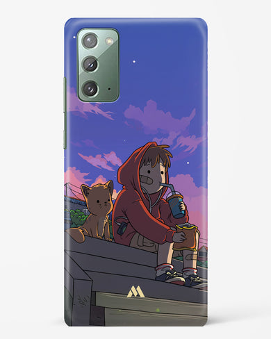 Anime Boy Lo Fi Hard Case Phone Cover (Samsung)