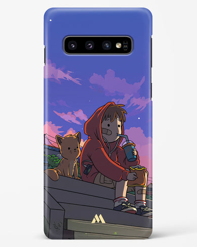 Anime Boy Lo Fi Hard Case Phone Cover (Samsung)