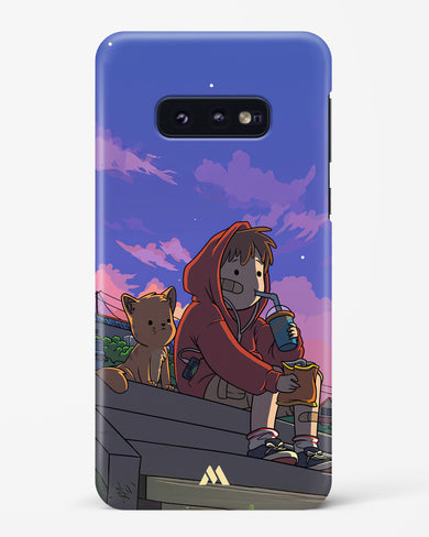 Anime Boy Lo Fi Hard Case Phone Cover (Samsung)