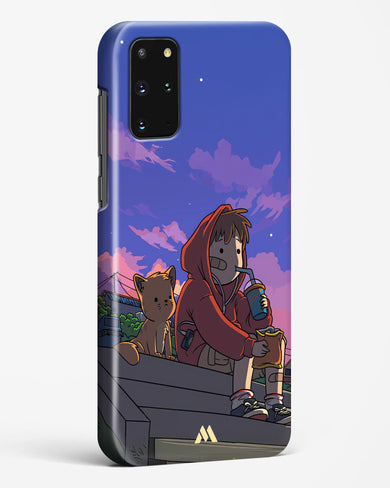 Anime Boy Lo Fi Hard Case Phone Cover (Samsung)