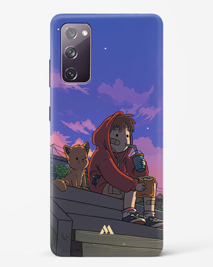 Anime Boy Lo Fi Hard Case Phone Cover (Samsung)