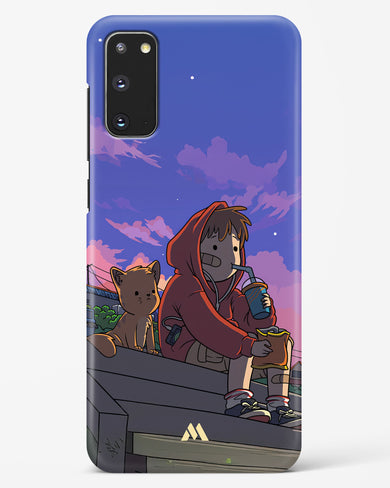 Anime Boy Lo Fi Hard Case Phone Cover (Samsung)