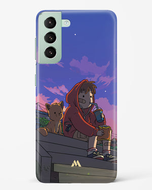 Anime Boy Lo Fi Hard Case Phone Cover (Samsung)