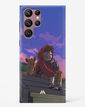 Anime Boy Lo Fi Hard Case Phone Cover (Samsung)