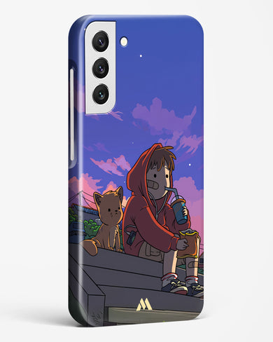 Anime Boy Lo Fi Hard Case Phone Cover (Samsung)