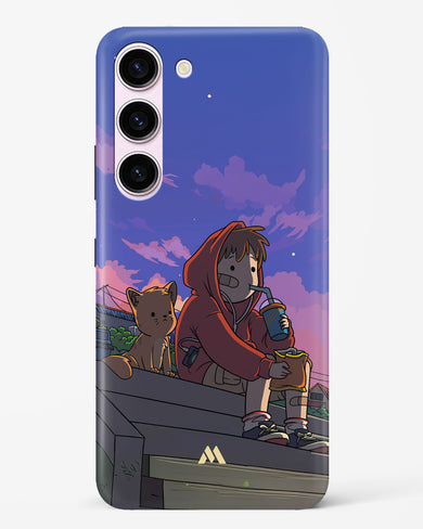 Anime Boy Lo Fi Hard Case Phone Cover (Samsung)