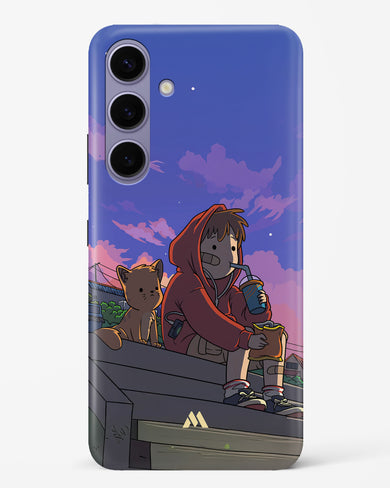 Anime Boy Lo Fi Hard Case Phone Cover (Samsung)