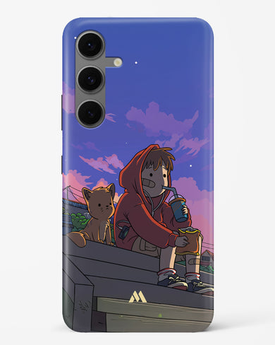 Anime Boy Lo Fi Hard Case Phone Cover (Samsung)