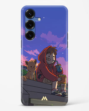 Anime Boy Lo Fi Hard Case Phone Cover (Samsung)