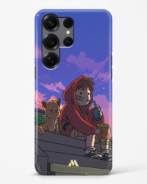 Anime Boy Lo Fi Hard Case Phone Cover (Samsung)