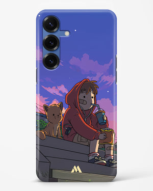 Anime Boy Lo Fi Hard Case Phone Cover (Samsung)