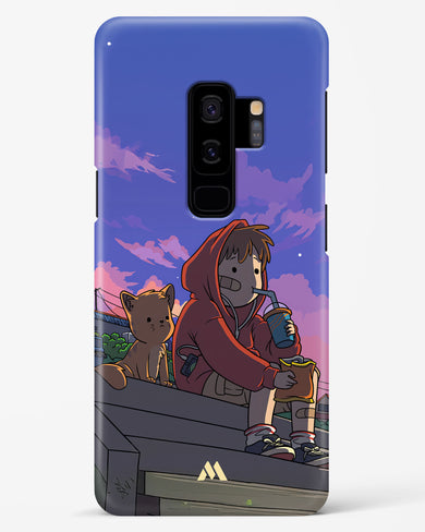 Anime Boy Lo Fi Hard Case Phone Cover (Samsung)