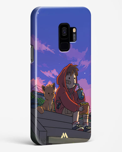 Anime Boy Lo Fi Hard Case Phone Cover (Samsung)