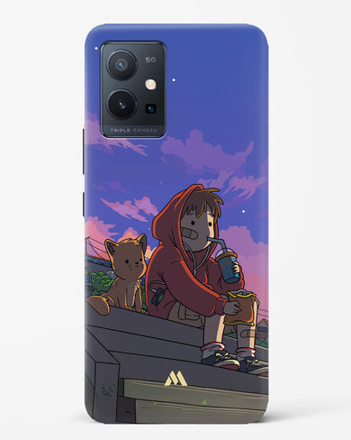 Anime Boy Lo Fi Hard Case Phone Cover (Vivo)