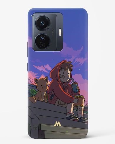 Anime Boy Lo Fi Hard Case Phone Cover (Vivo)