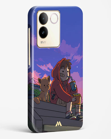 Anime Boy Lo Fi Hard Case Phone Cover (Vivo)