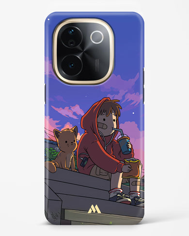 Anime Boy Lo Fi Hard Case Phone Cover (Vivo)