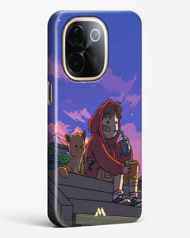 Anime Boy Lo Fi Hard Case Phone Cover (Vivo)