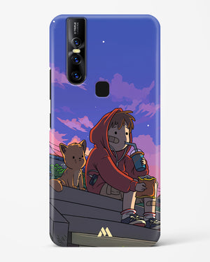 Anime Boy Lo Fi Hard Case Phone Cover (Vivo)