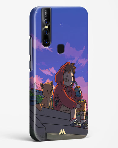 Anime Boy Lo Fi Hard Case Phone Cover (Vivo)