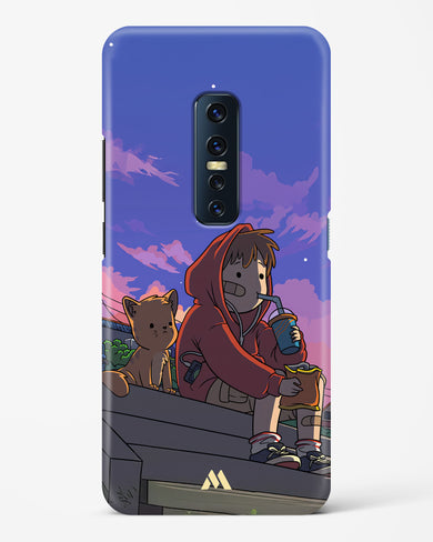 Anime Boy Lo Fi Hard Case Phone Cover (Vivo)